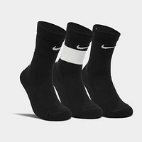 Kids' Nike Elite 3-Pack Basketball Crew Socks