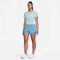 Women's Nike Dri-FIT One Luxe Twist Standard Fit Short-Sleeve Shirt