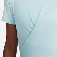 Women's Nike Dri-FIT One Luxe Twist Standard Fit Short-Sleeve Shirt