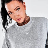 Women's Nike Sportswear Collection Essentials Oversized Fleece Crewneck Sweatshirt