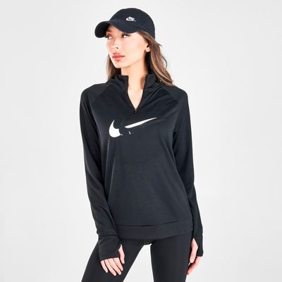 Women's Nike Dri-FIT Swoosh Run Quarter-Zip Running Top