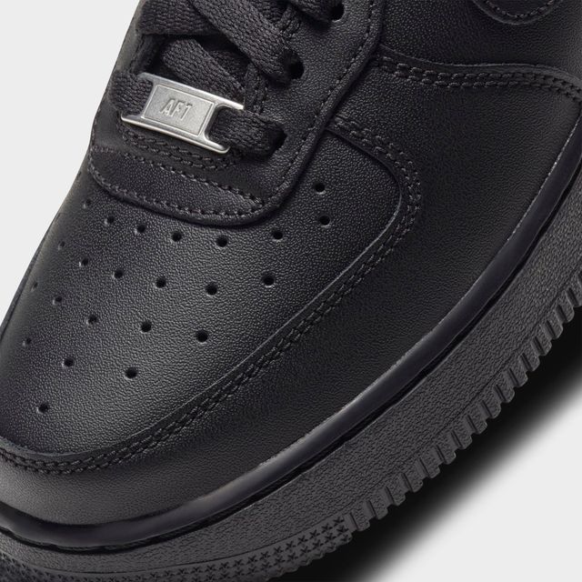 finish line black air force ones