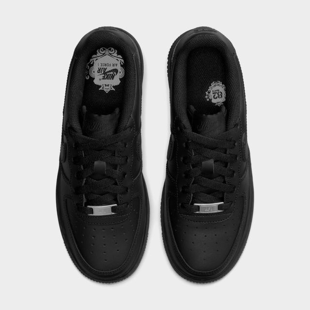 finish line black air force ones