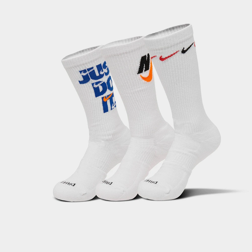 Nike Everyday Plus Cushioned Crew Socks (3-Pack)