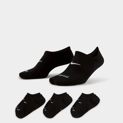 Women's Nike Everyday Plus Cushioned Training Footie Socks (3-Pack)