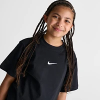Girls' Nike Sportswear Essential Boxy T-Shirt