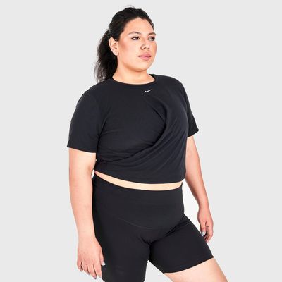 Women's Nike Dri-FIT One Luxe Twist Standard Fit Short-Sleeve Shirt (Plus Size)