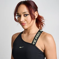 Women's Nike Pro Dri-FIT Swoosh Asymmetrical Medium-Support Sports Bra