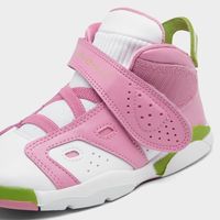 Finish Line Shoes Flat Shoes Casual Shoes Jordan Girls Toddler Jordan 6-17-23 Casual Shoes in Pink/Elemental Pink Size 4.0 Leather 
