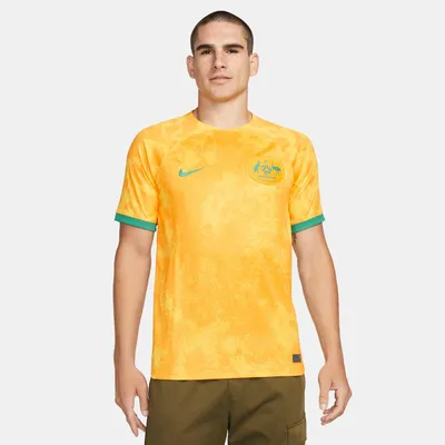 Men's Nike Dri-FIT Australia 2022-23 Stadium Home Soccer Jersey