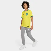 NIKE Kids' Nike Brazil 22-23 Stadium Home Soccer Jersey