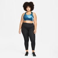 NIKE Women's Nike Yoga Dri-FIT Swoosh Medium-Support Non-Padded Sports Bra (Plus  Size)