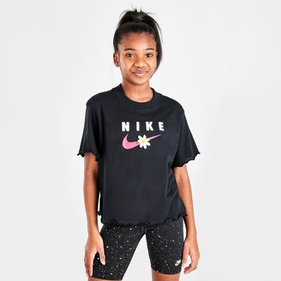 Girls' Nike Sportswear Sport Daisy Crop T-Shirt