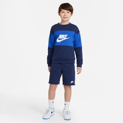 Boys' Nike Sportswear French Terry Sweatshirt and Shorts Set