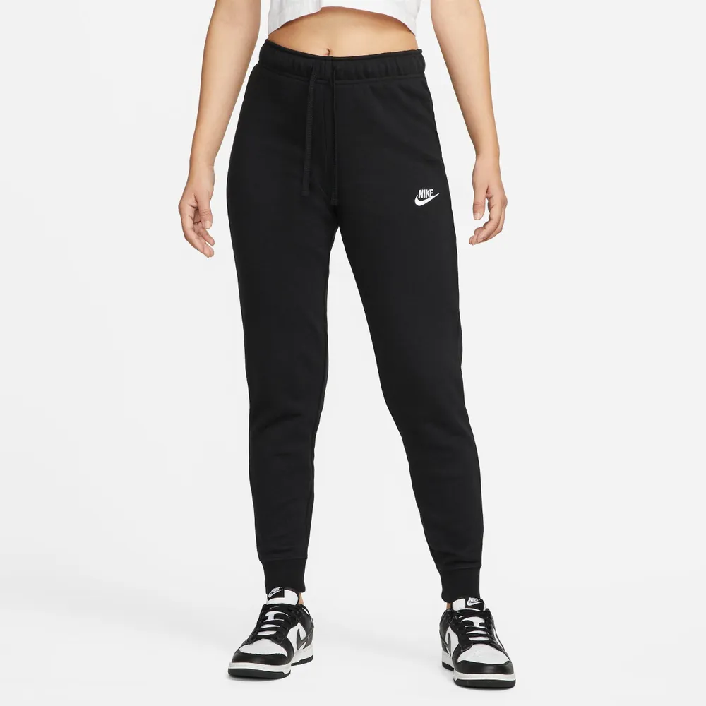  Nike Womens Club Fleece Jogger Sweatpants Dark Grey