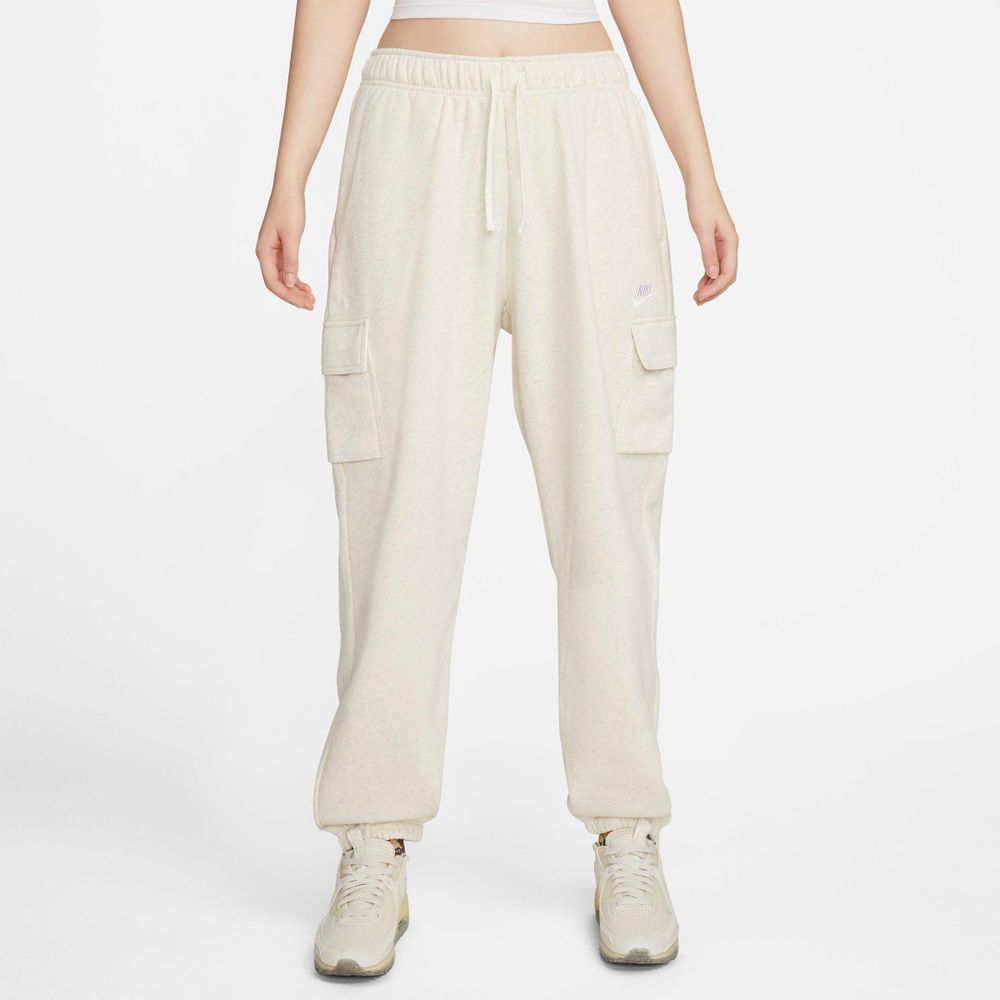 Women's Nike Sportswear Club Fleece Mid-Rise Oversized Cargo Sweatpants