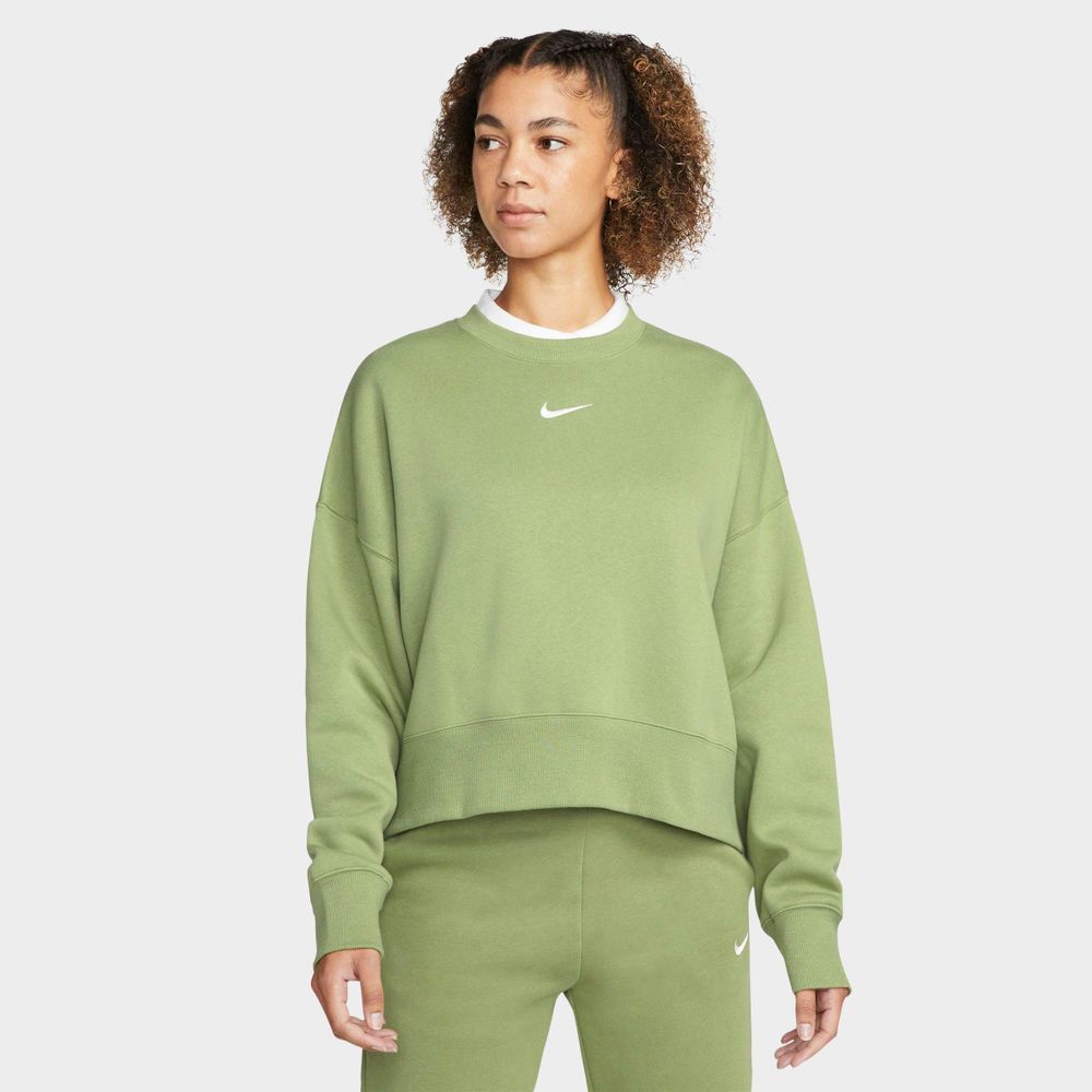 NIKE Women's Nike Sportswear Phoenix Fleece Oversized Crewneck Sweatshirt