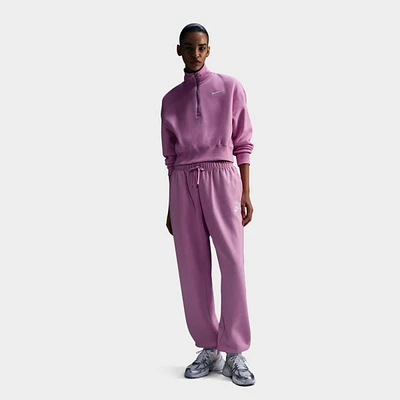 Women's Nike Sportswear Club Fleece Mid-Rise Oversized Sweatpants