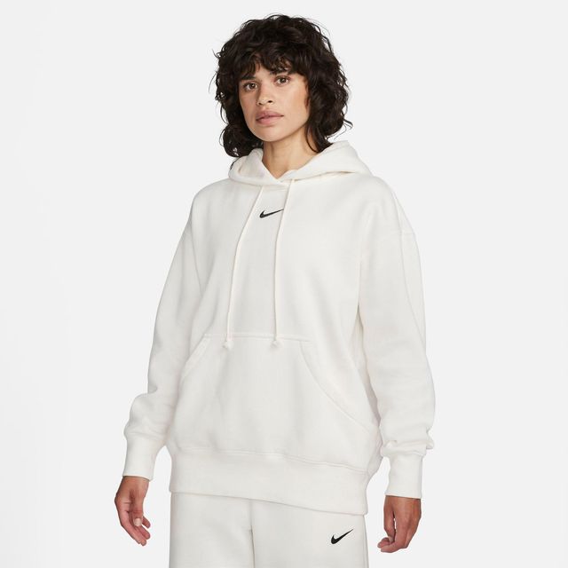 Women's Nike Sportswear Tech Fleece Over-Oversized Cropped Pullover Hoodie | Connecticut Post Mall