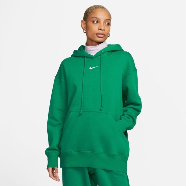 Nike Sportswear Women's Phoenix Fleece Oversized Pullover Hoodie Arctic  Orange / Sail