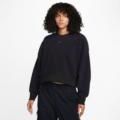 Women's Nike Sportswear Plush Cropped Crewneck Sweatshirt