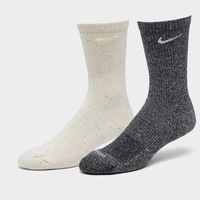 Nike Everyday Plus Cushioned Speckled Crew Socks (2-Pack)