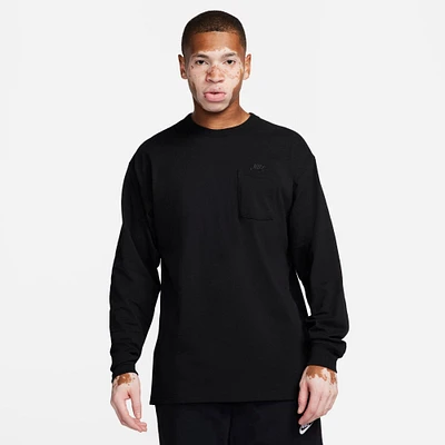 Men's Nike Sportswear Premium Essentials Long-Sleeve Pocket T-Shirt