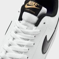 Men's Nike Court Vision Low Patent Leather Casual Shoes