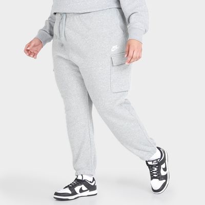Women's Nike Sportswear Club Fleece Mid-Rise Oversized Cargo Sweatpants (Plus Size)