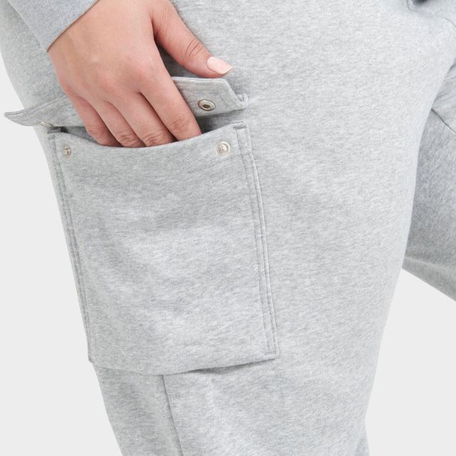 REEBOK Women's Reebok Cardi B Knit Cargo Sweatpants (Plus Size)