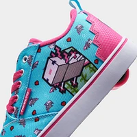 Girls' Big Kids' Heelys x Minecraft Pro 20 Casual Shoes