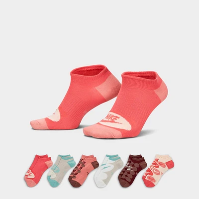 Women's Nike Everyday Lightweight Training No-Show Socks (6-Pack)