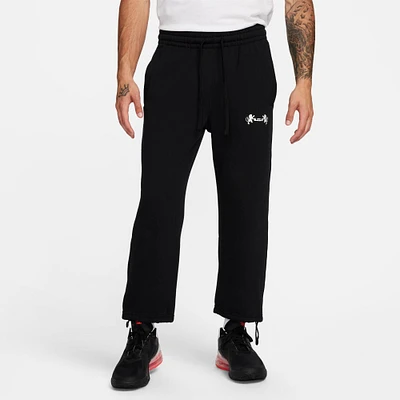 Men's Nike LeBron Logo Open Hem Fleece Pants