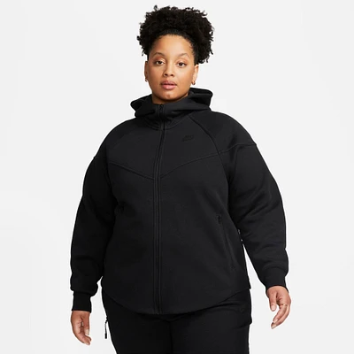 Women's Nike Sportswear Tech Fleece Windrunner Full-Zip Hoodie (Plus Size)