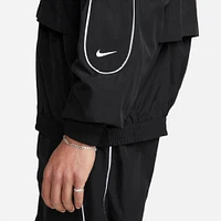 Men's Nike Sportswear Solo Swoosh Woven Track Jacket