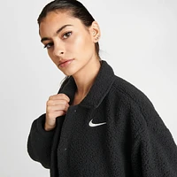 Women's Nike Sportswear Collared High-Pile Sherpa Jacket