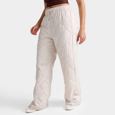 Women's Nike Sportswear Essential High-Waisted Open-Hem Quilted Pants