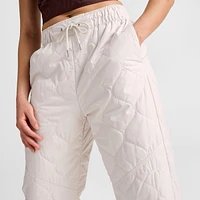 Women's Nike Sportswear Essential High-Waisted Open-Hem Quilted Pants