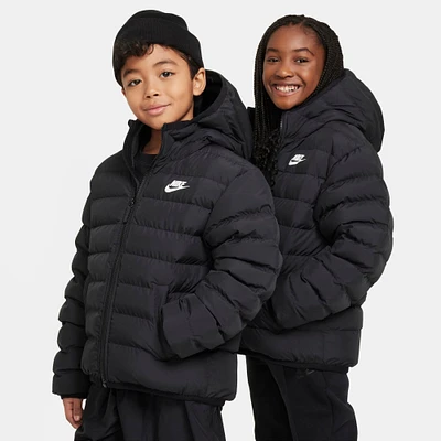 Kids' Nike Sportswear Lightweight Synthetic Fill Hooded Jacket