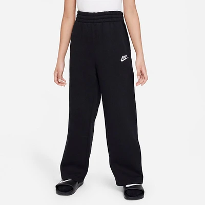 Girls' Nike Sportswear Club Fleece Wide-Leg Pants