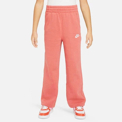 Girls' Nike Sportswear Club Fleece Wide-Leg Pants