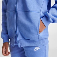 Girls' Nike Sportswear Club Fleece Oversized Full-Zip Hoodie