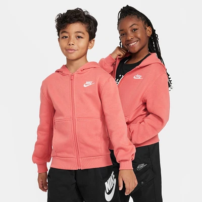 Kids' Nike Sportswear Club Fleece Full-Zip Hoodie