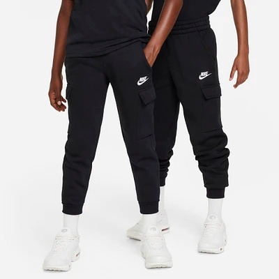 Kids' Nike Sportswear Club Fleece Cargo Jogger Pants