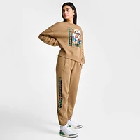 Women's Jordan x Moss Artist Series Fleece Jogger Pants