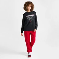 Women's Jordan Long-Sleeve Graphic T-Shirt