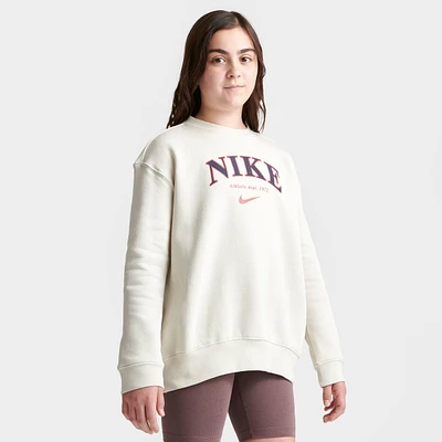 Girls' Nike Sportswear Oversized Sweatshirt