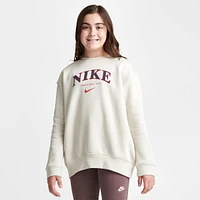 Girls' Nike Sportswear Oversized Sweatshirt