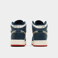 Big Kids' Air Jordan Retro 1 Mid SE Casual Shoes