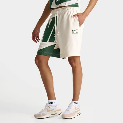 Women's Nike Air Mid-Rise 6" French Terry Fleece Shorts